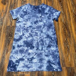 Old Navy Size S Women’s T-Shirt Dress Top Tie Dye Shift Dress Short Sleeve Tunic